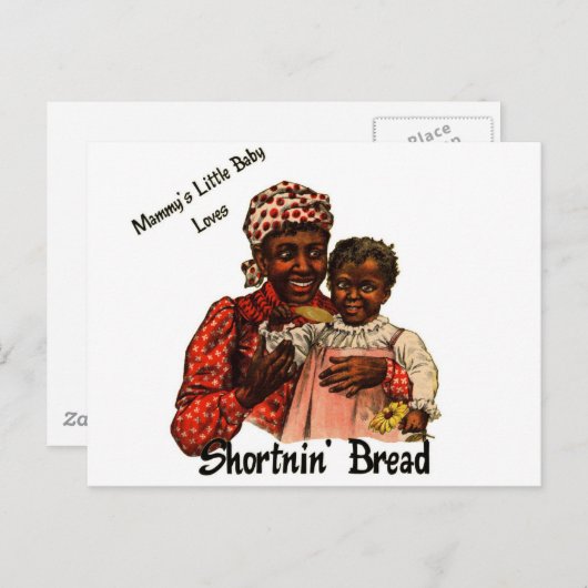Mammy's kleine Baby houdt van Shortnin' Bread Briefkaart (Voorkant / Achterkant)