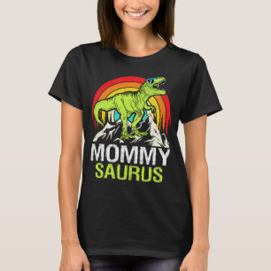 Mammysaurus Dinosaurus T Rex Mammie Saurus Grappig T-shirt