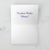 Mamo, carte du jour de mère de Wspaniała-Poli de (Intérieur)