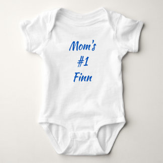 Mam's #1 Finn Fins Baby one-Piece Baby Bodysuit