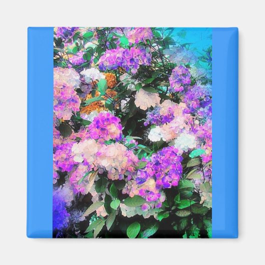 Mam's Bloertuin Magneet (Voorkant)