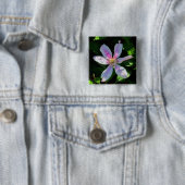 Mam's Bloertuin Vierkante Button 5,1 Cm (In situ)