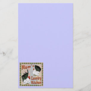 Mam's Country Kitchen Briefpapier