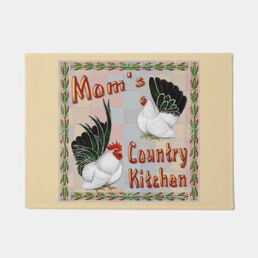 Mam's Country Kitchen Deurmat (Voorkant)