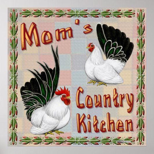 Mam's Country Kitchen Poster (Voorkant)