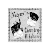 Mam's Country Kitchen Rubberstempel (Afrduk)