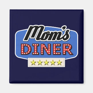 Mam's Diner - Fun Mam Life Magnet Magneet