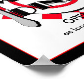 Mam's Diner. Poster (Hoek)