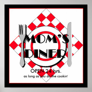 Mam's Diner. Poster