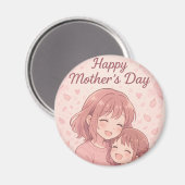 Mam's favoriete kleurenkaart magneet (Voorkant / Achterkant)