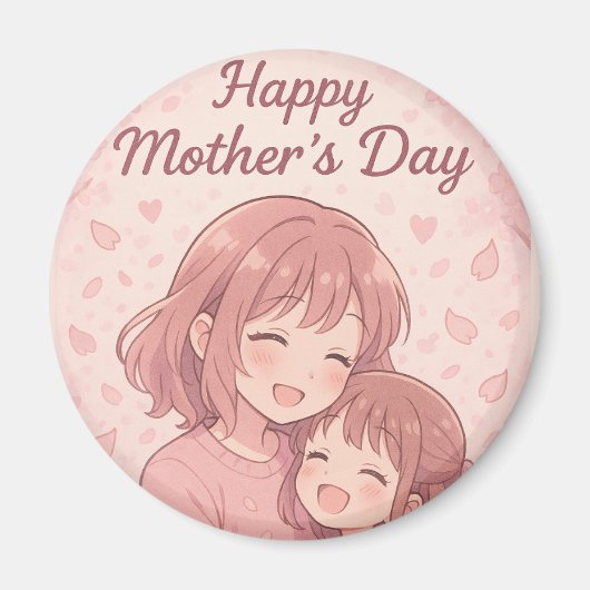 Mam's favoriete kleurenkaart magneet (Voorkant)