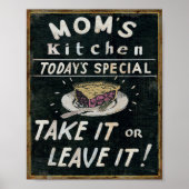 Mam's Kitchen Poster (Voorkant)
