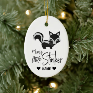 Mam's kleine Stinker Keramisch Ornament
