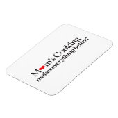 Mam's koken maakt alles beter magneet (Linkerzijde)