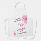Mam's kookliefde is het beste smaakgevende geschen schort (Voorkant)