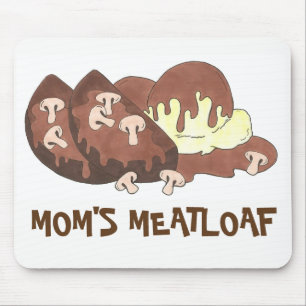 Mam's Maatloaf-gebroken aardappelen Gravy Food Foo Muismat