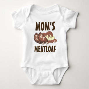 Mam's Meatloaf Diner Food Gravy Mashed Potates Romper