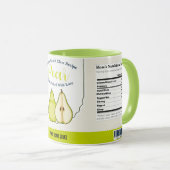 Mam's Mok van de wereldklasse pear Love Jam (Voorkant rechts)