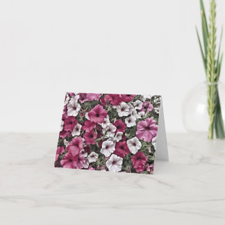 Mam's Petunias bedankt je kaart