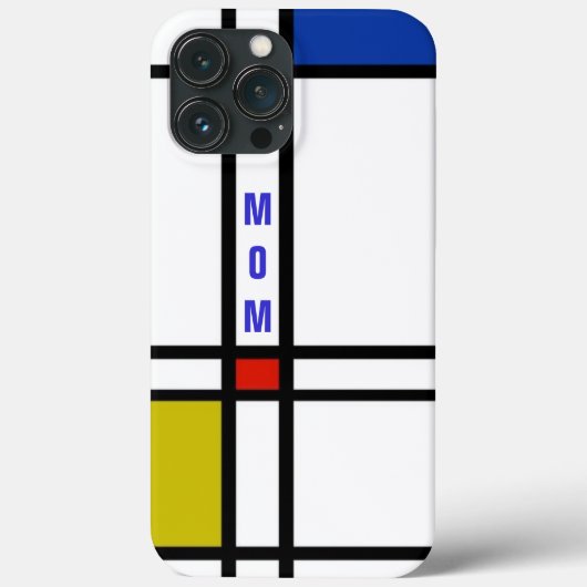Mam's RETRO Design PHONE CASE (Achterkant)