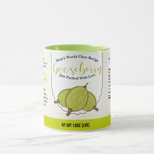 Mam's World Class Gooseberry Love Jam Mok (Midden)