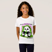 Mam's zomerkamp Panda T-shirt (Voorkant volledig)