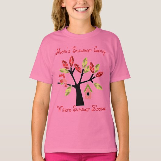 Mam's zomerkamp T-Shirt (Voorkant)