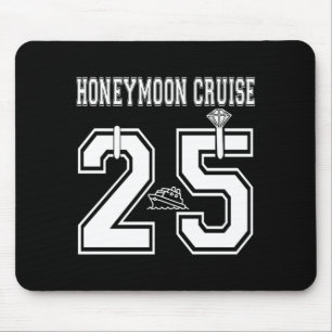 Man 2025 Getrouwd Honeymoon Cruise Nieuwgehuwden V Muismat