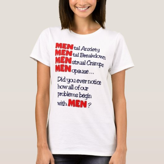 man (4 vrouwen) shirt (Voorkant)