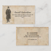 man afbeelding  visitekaartje (Voorkant / Achterkant)