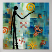 Man (Afdrukken) Poster (Voorkant)