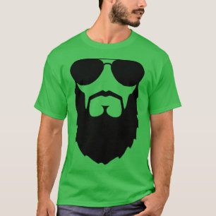 man baard t-shirt