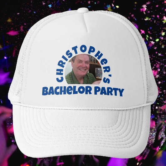 Man Bachelor Party Foto Trucker Pet