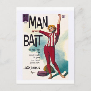 Man Bait. Briefkaart