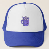 Man Baseball & Trucker with Spooky Drink Graphic Trucker Pet (Voorkant)