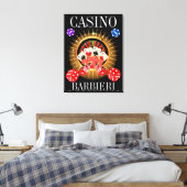 Man bedekt je casino Canvas kunst (Insitu (Slaapkamer))