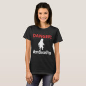 Man Beer Varkenskalk Boerderij T-shirt