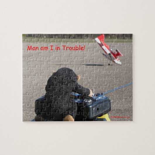 Man ben ik in de problemen! Puzzel Legpuzzel (Horizontaal)