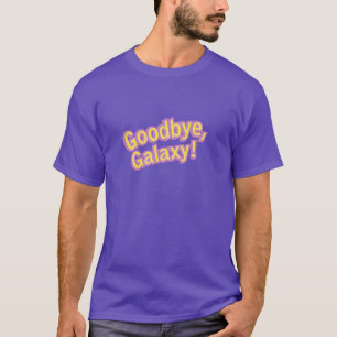 Man Bevelhebber Keen Goodbye Galaxy Shirt