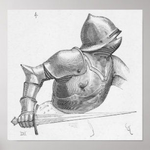 Man-bij-wapens Poster