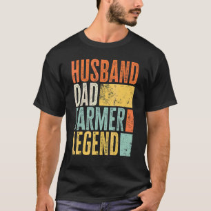 Man Boer Echtgenoot Vader Legendarische Boerderij  T-shirt