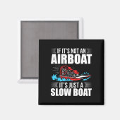 Man boot ruiter airboot varen boot magneet (Voorkant / Achterkant)