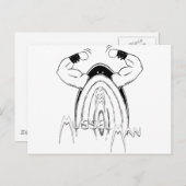 Man Briefkaart (Voorkant / Achterkant)