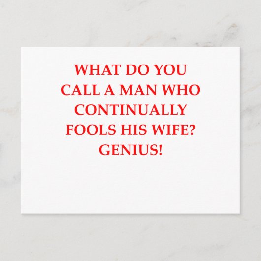 man briefkaart (Voorkant)