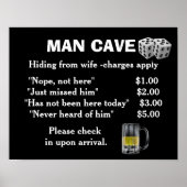 Man Cave art - affiche (Devant)