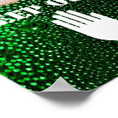 Man Cave Beer Drink Den Keep Out Sign Poster (Hoek)