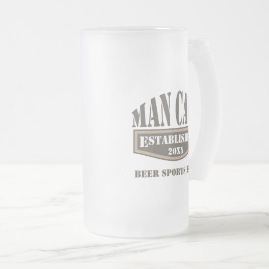 Man Cave Beer Mok (Voorkant rechts)