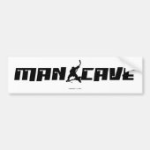 MAN CAVE BUMPERSTICKER (Voorkant)