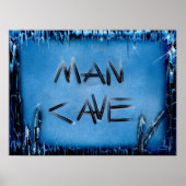 Man Cave Crystal Poster (Voorkant)
