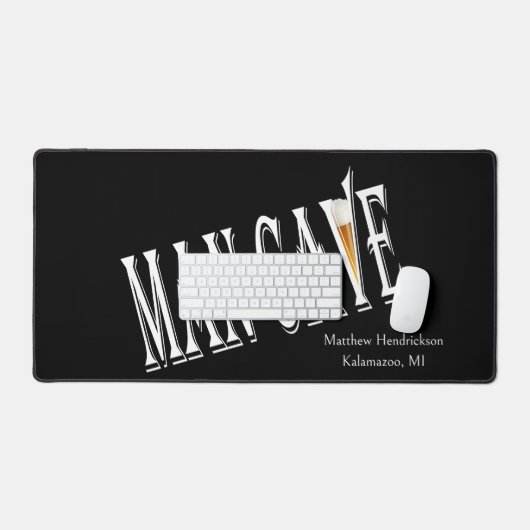 Man Cave Desk Mats Pads (Keyboard & Muis)